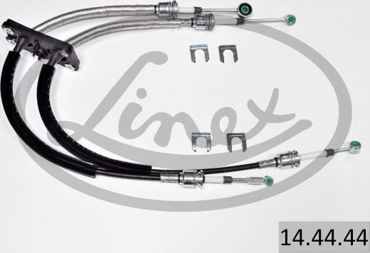 Трос переключения передач КПП Linex передний правый/левый для Citroen Jumper II 2006-2026. Артикул 14.44.44