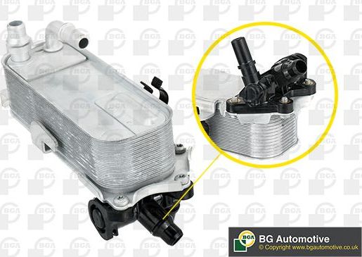 Радиатор масляный (маслоохладитель) для АКПП BGA для BMW 2 F22 2013-2026. Артикул CO0932