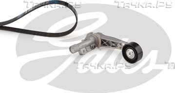 Приводной ремень поликлиновой с роликами (комплект) Gates Micro-V® Kit UNIQUE FIT для Citroen DS5 2012-2015. Артикул K016PK893XS
