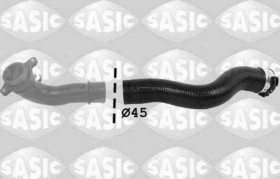 Патрубок интеркулера Sasic для Opel Meriva B 2010-2014. Артикул 3336338