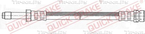 Тормозной шланг Quick Brake задний правый/левый для Ford Mondeo I 1993-1996. Артикул 37.003