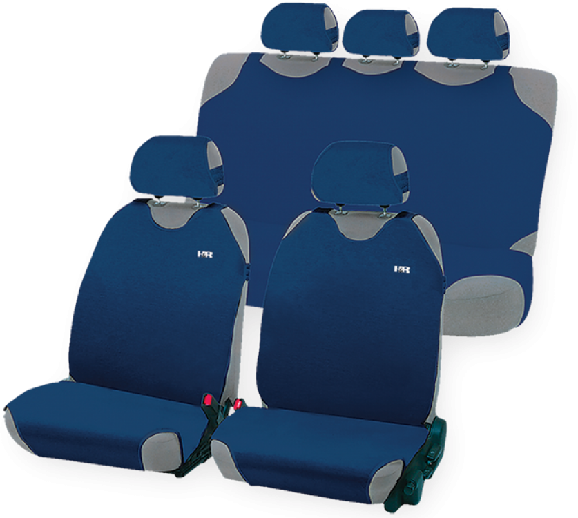 Накидки универсальные Hadar Rosen Perfect Plus на сидения авто, цвет Синий. Артикул 22057