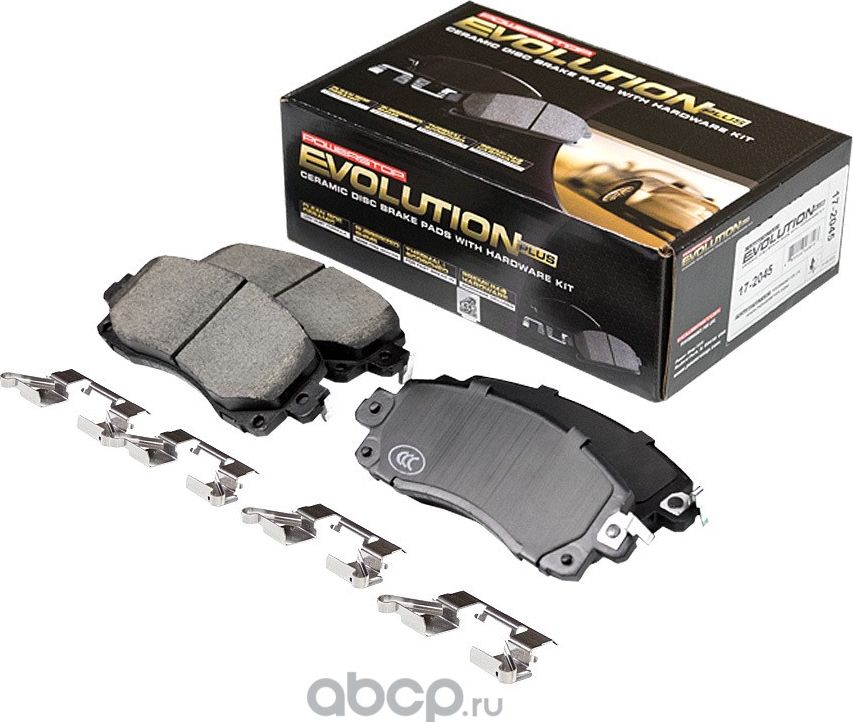Передние керамические колодки Evolution PLUS Z17 PowerStop 17-2045 Powerstop. Артикул 172045
