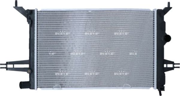 Радиатор охлаждения двигателя NRF (алюминий). Артикул 53628