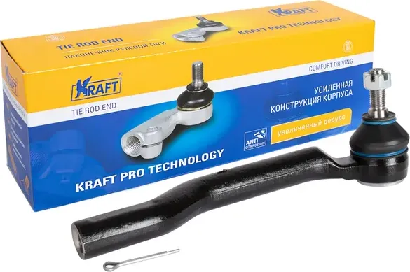 Наконечник рулевой тяги NISSAN MICRA 03- 1.2/1.4 лев. (Kraft). Артикул KT032353