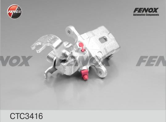 Тормозной суппорт Fenox задний правый для Kia Spectra II 2004-2009. Артикул CTC3416