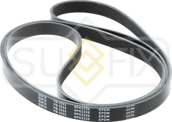 Ремень поликлиновый 6PK2228 (Sufix). Артикул FB-3253