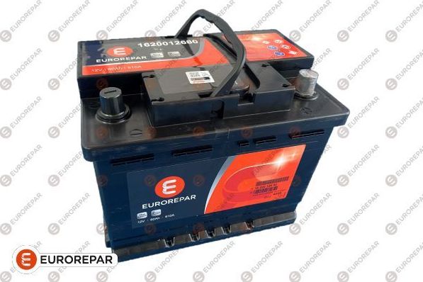 Аккумулятор Eurorepar STOP & START. Артикул 1620012680