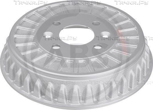 Тормозной барабан ABS задний для Smart Forfour II ((W453) 2014-2026. Артикул 2936-S