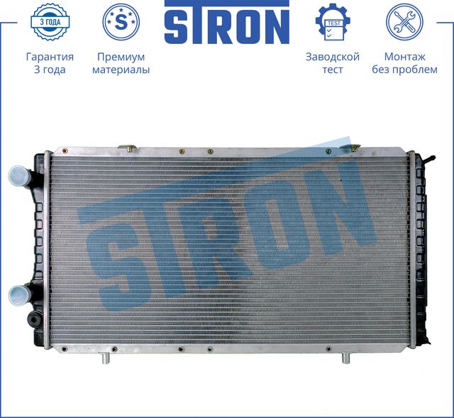 Радиатор охлаждения двигателя Stron для Fiat Ducato II 1994-2006. Артикул STR0212