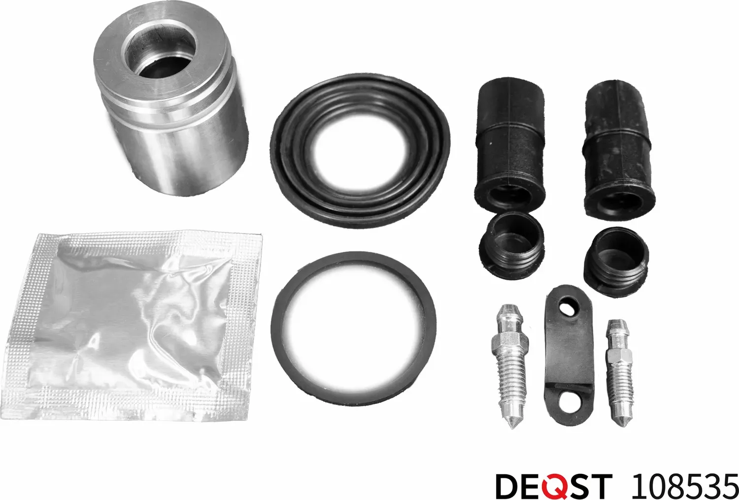 Ремкомплект тормозного суппорта с поршнем заднего (поршень O 40 mm, суппорт ATE) (Deqst). Артикул 108535