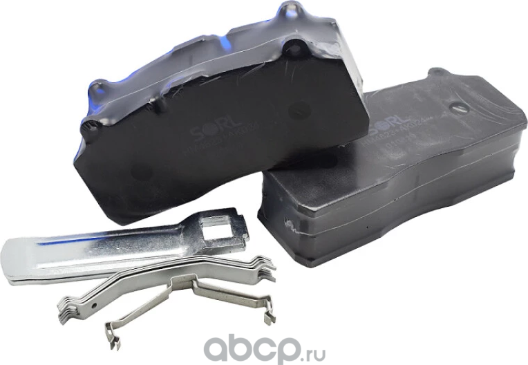 Колодки дисковые WVA29175 SAF, Haldex Modul T, с углубл. под напр._SORL Sorl. Артикул HM4823AK029