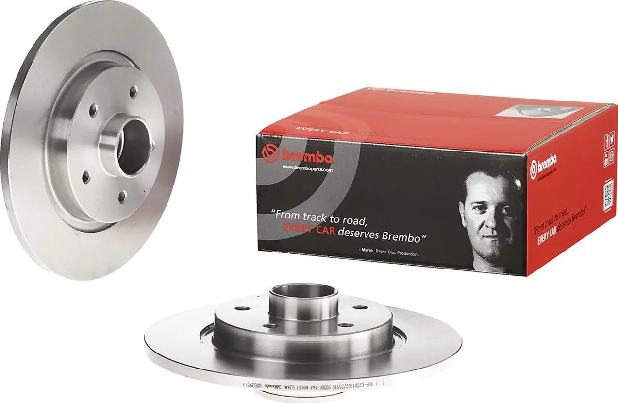 Тормозной диск Brembo PRIME LINE - With Bearing Kit. Артикул 08.B395.17