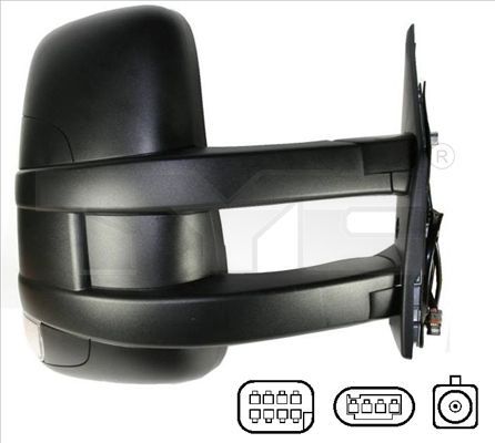 Зеркало боковое TYC правое для IVECO Daily IV 2006-2011. Артикул 315-0007