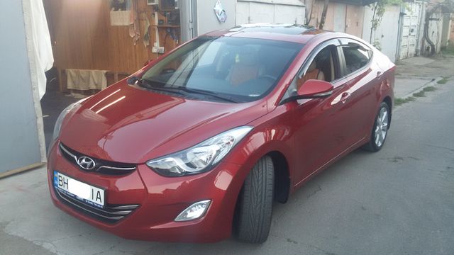 Дефлекторы Cobra Tuning для окон Hyundai Elantra V седан 2010-2016. Артикул H22911