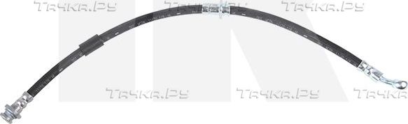 Тормозной шланг NK передний правый для Nissan Sunny N14 1990-1995. Артикул 852264