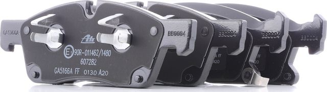 Тормозные колодки ATE передние для Jeep Grand Cherokee IV (WK2) 2010-2026. Артикул 13.0460-7282.2