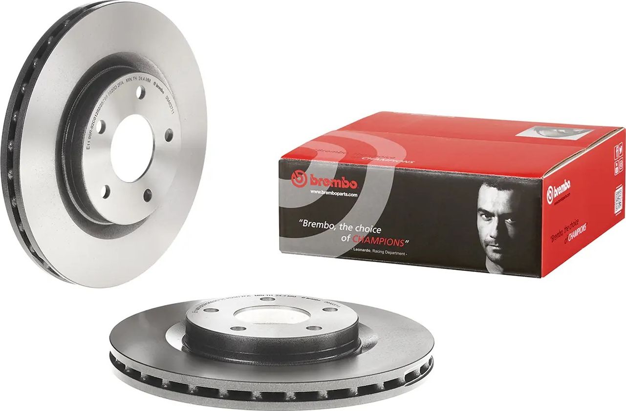Тормозной диск Brembo PRIME LINE - UV Coated. Артикул 09.A637.11