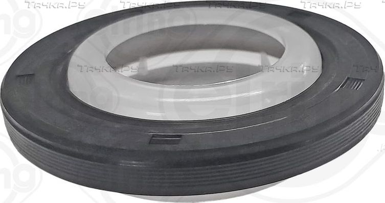 Сальник, уплотнительное кольцо Elring (PTFE (политетрафлуороетилен)/ACM (полиакрил-каучук)) для Ford C-MAX I 2003-2010. Артикул 107.130