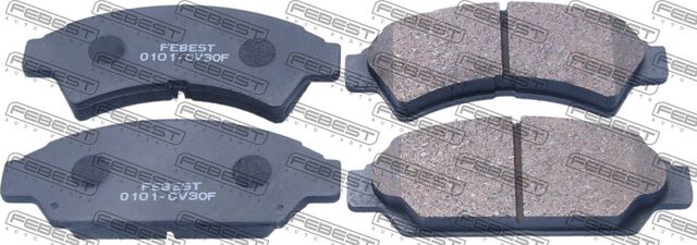 Тормозные колодки Febest. Артикул 0101-CV30F