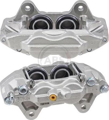 Тормозной суппорт ABS (Чугун) передний правый для Toyota Hilux VII 2005-2015. Артикул 741002