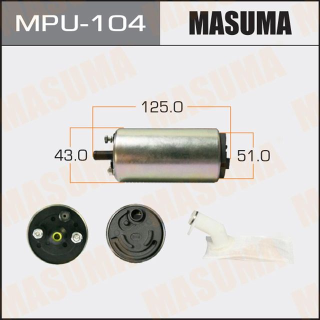 Бензонасос (топливный насос) Masuma для Toyota HiAce H100 1989-2003. Артикул MPU-104