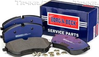 Тормозные колодки Borg & Beck. Артикул BBP2820