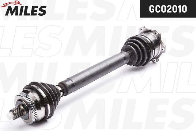 Полуось (привод в сборе, приводной вал) Miles передняя правая для Volkswagen Passat B5 1996-2005. Артикул GC02010