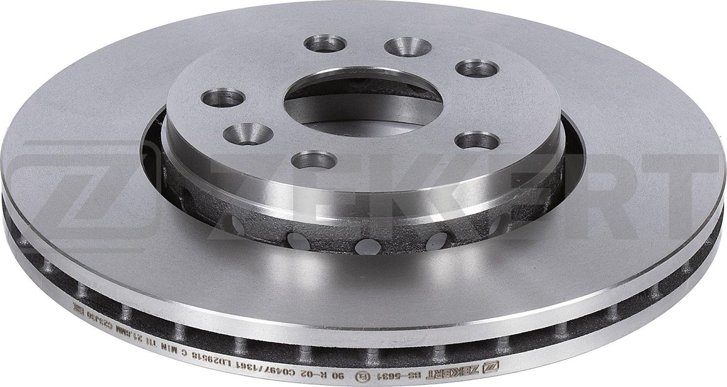 Тормозной диск Zekkert передний для Renault Espace III 2001-2002. Артикул BS-5631