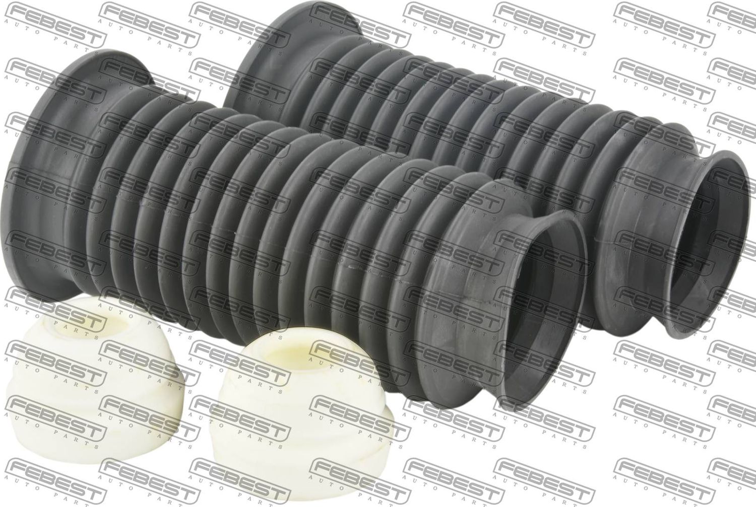 Комплект отбойников и пыльников амортизаторов (стоек) Febest. Артикул OPSHB-ASHF-KIT
