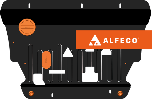 Защита Alfeco для картера и КПП Volvo V90 Cross Country 2016-2026. Артикул ALF.27.13