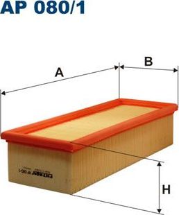 Воздушный фильтр Filtron. Артикул AP 080/1