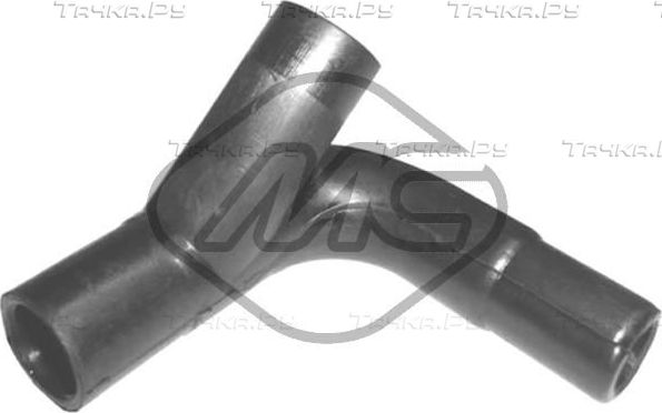 Патрубок радиатора (системы охлаждения) Metalcaucho. Артикул 09156