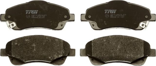 Тормозные колодки TRW COTEC передние для Lotus Exige I 2001-2008. Артикул GDB3336