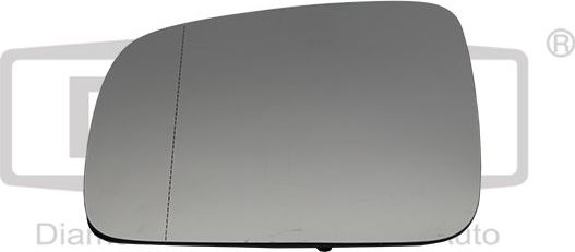 Зеркальное стекло бокового зеркала DPA. Артикул 88570105002
