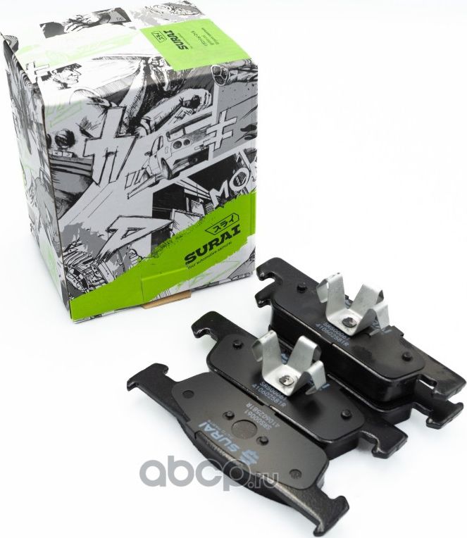 Колодки торм (Surai) Surai. Артикул SRS00061