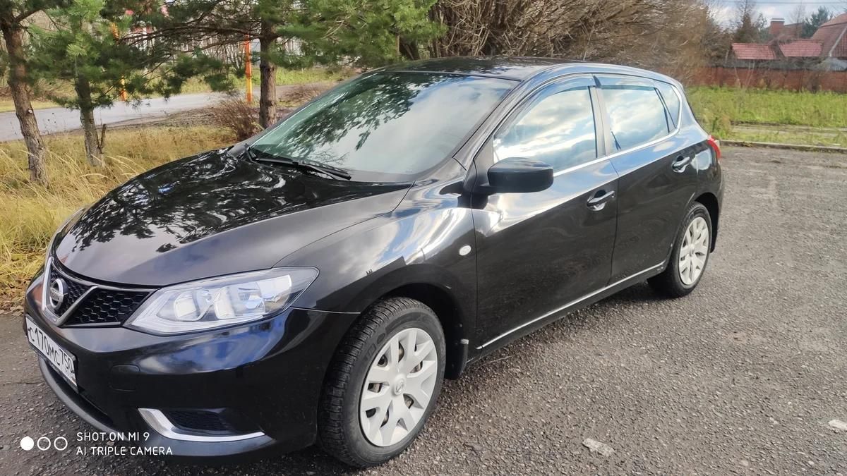 Дефлекторы Cobra Tuning для окон Nissan Tiida хэтчбек 5-дв. 2015-2018. Артикул N15215