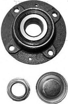 Ступица колеса Formpart задняя для Citroen Xantia I 1993-2001. Артикул 13498002/K