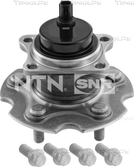 Ступичный подшипник (комплект) (в сборе) NTN / SNR задний для Toyota RAV4 III (XA30) 2008-2012. Артикул R169.95