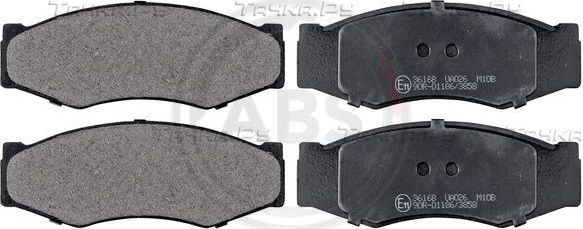 Тормозные колодки ABS передние для Nissan Prairie I (M10) 1986-1988. Артикул 36168