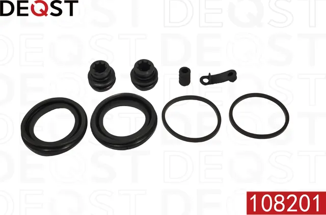 Ремкомплект тормозного суппорта переднего (для поршня O 48 mm  суппорт Kasco). HYUNDAI H-1 (TQ) 08> (Deqst). Артикул 108201