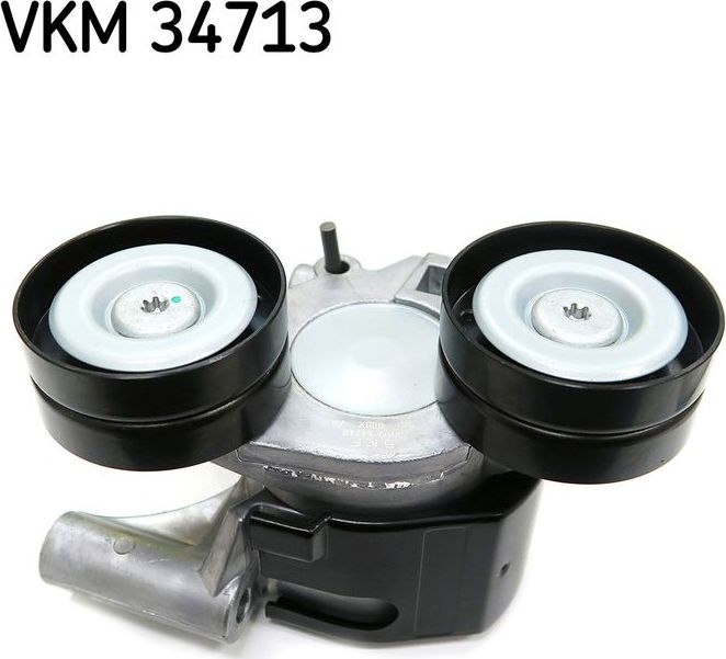 Натяжной ролик (натяжитель) приводного клинового зубчатого ремня SKF. Артикул VKM 34713