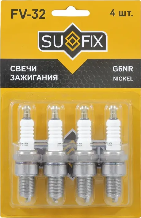 Свеча зажигания (Sufix). Артикул FV-32