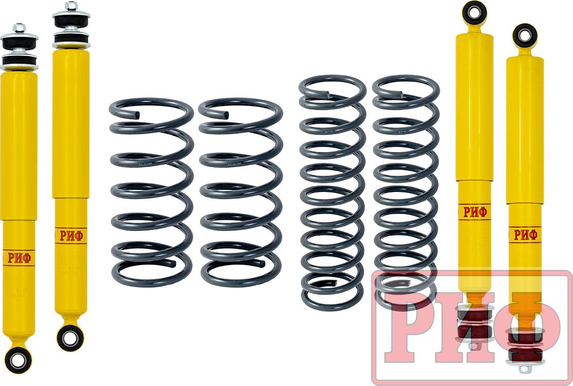 Лифт-комплект РИФ для Mercedes-Benz G-Класс G350 463 1990-2018, лифт 30 мм. Артикул RIF-G350-B