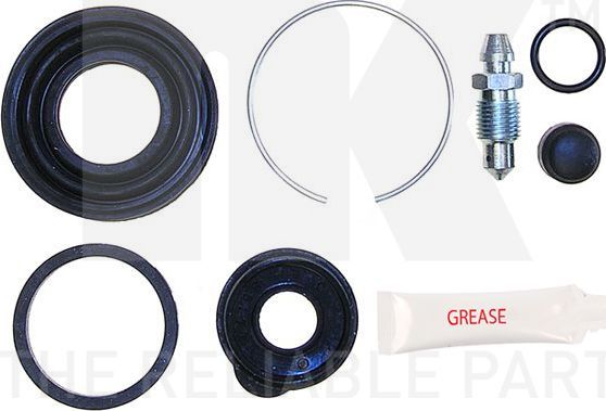 Ремкомплект тормозного суппорта NK задний для Nissan 100NX 1990-1994. Артикул 8822013