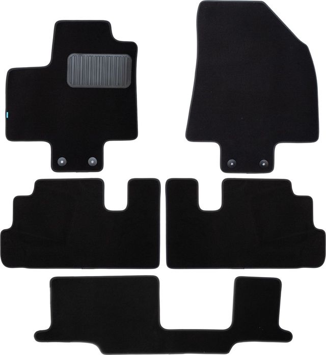 Коврики текстильные Klever Premium для салона Infiniti QX60 II внед. 5 дв., 8 мест 2021-2026 Бежевые. Артикул KLEVER0307601622110kh