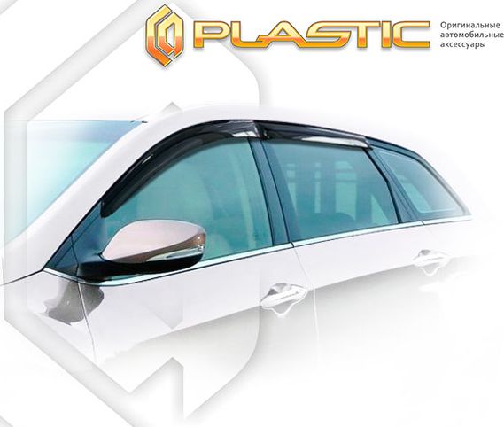 Дефлекторы СА Пластик для окон (Classic полупрозрачный) Hyundai i30 универсал 2012–2026. Артикул 2010030307909