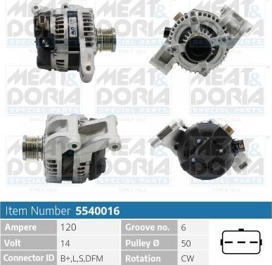 Генератор Meat & Doria. Артикул 5540016