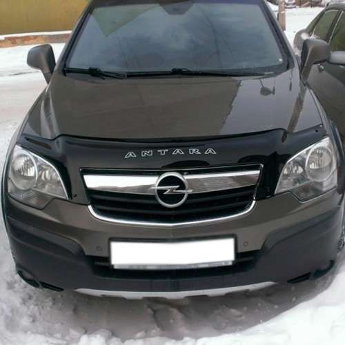 Дефлектор VT52 для капота Opel Antara 2006-2011. Артикул OP01VT