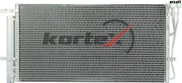 Радиатор кондиционера (Kortex). Артикул KRD2124